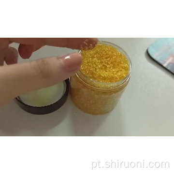 Costom Logo Sugar Scrub remove células mortas da pele do rosto e do corpo Pure 24K Gold Scrub esfoliante